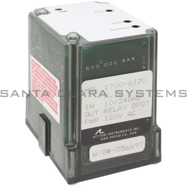 Action Instruments 1700-6120 Alarm Module Out Relay DPDT Product Image