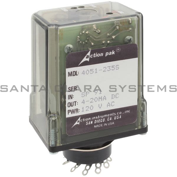 Action Instruments 4051-235S Relay Product Image