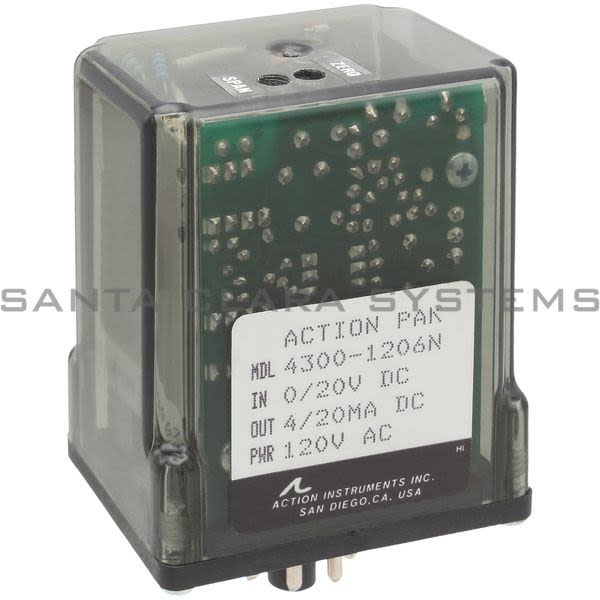 Action Instruments 4300-1206N Isolating Signal Conditioner | Action Pak Product Image