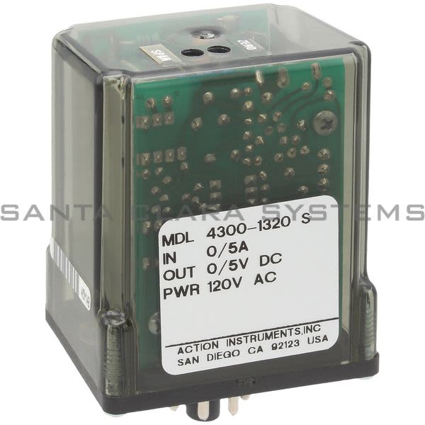 Action Instruments 4300-1320S Relay Product Image