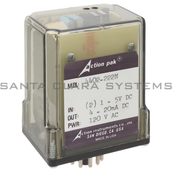 Action Instruments 4402-222N Signal Conditioner Math Function Summing | AP4402 Product Image