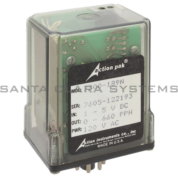 Action Instruments 7500-189N Signal Conditioner DC to Frequency Converter Product Image