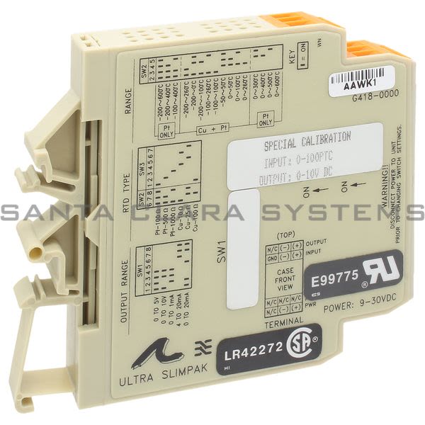 Action Instruments G418-0000 Ultra Slimpak I/O Module Product Image