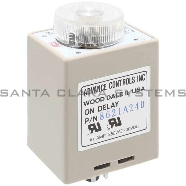 Advance Controls, Inc. 8621A240 ACI Timer Relay Product Image
