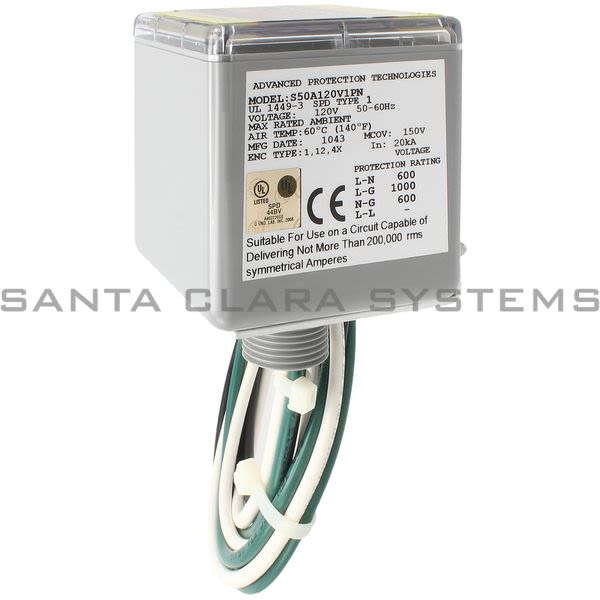 Advanced Protection Technologies S50A120V1PN Surge Protection Device Product Image