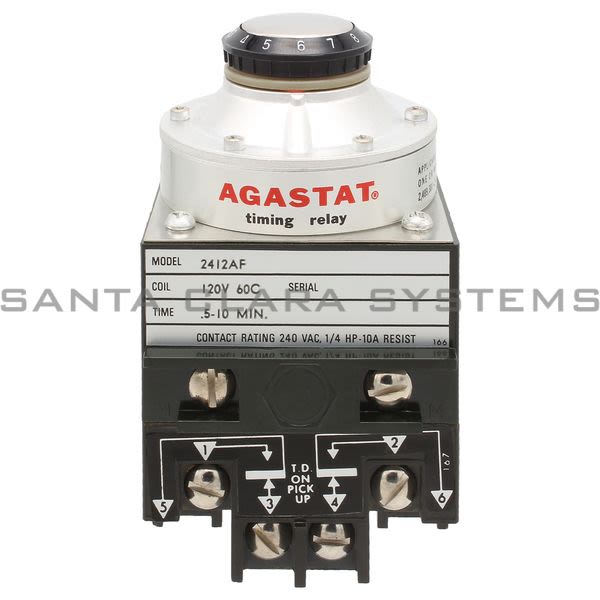 Agastat 2412AF Timing Relay Product Image