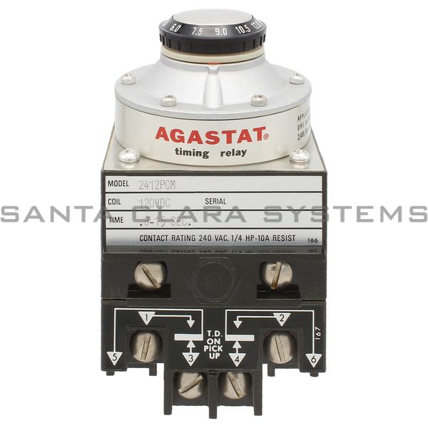 Agastat 2412PCM  Timing Relay | Tyco Product Image