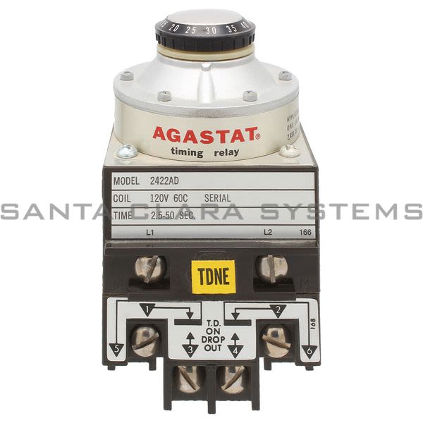 Agastat 2422AD Time Delay Relay | Tyco Product Image