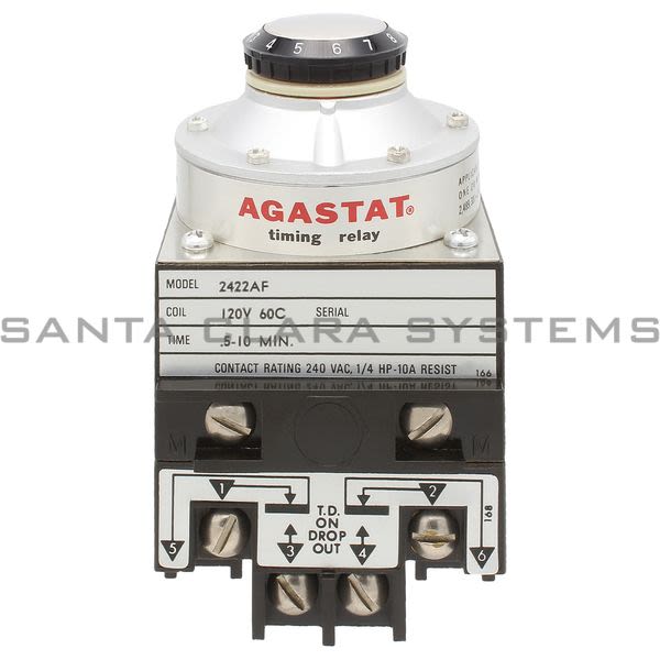 Agastat 2422AF Time Delay Relay Product Image