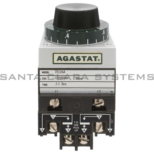 Agastat 7012AA Timing Relay .1-1 Sec Product Image