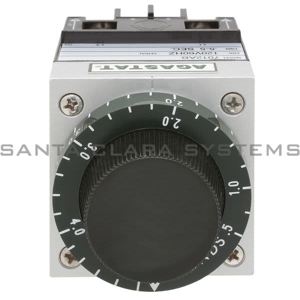 Agastat 7012AB Timing Delay Relay DPDT 5-Sec | 7012-AB Product Image