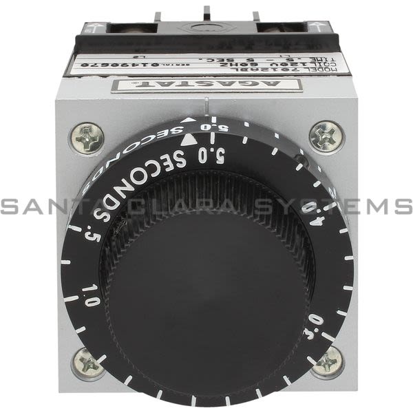 Agastat 7012ABL Time Delay Relay 10 amp 2-Pole .5-5 Sec Product Image