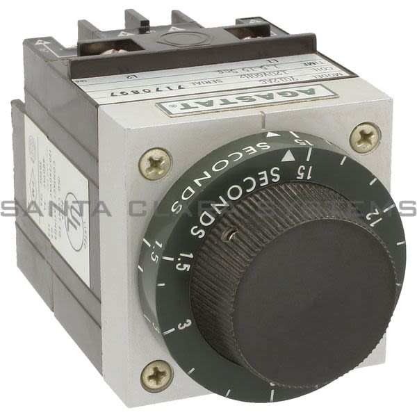 Agastat 7012AC Relay Time Delay 1.5-15SEC | Tyco Product Image