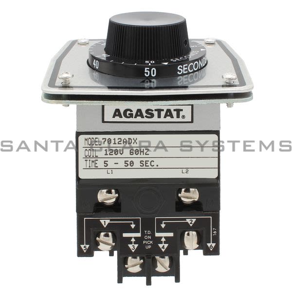 Agastat 7012ADX Timer 5-50 Sec Product Image