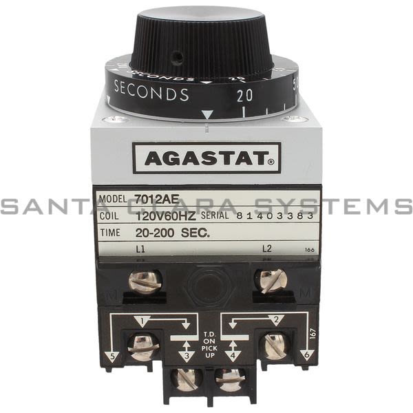 Agastat 7012AE Electropneumatic Timing Relay | 1-1423157-2 Product Image
