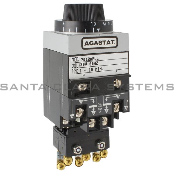 Agastat 7012AFLL Timing Relay 2-pole 1-10 Min Product Image