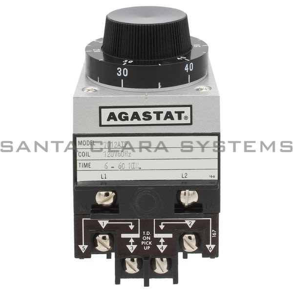 Agastat 7012AIP Time Delay Relay DPDT Product Image