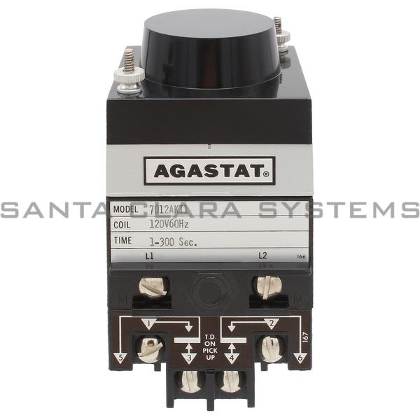 Agastat 7012AKI1  Timing Relay DPDT 1-300 Sec Product Image