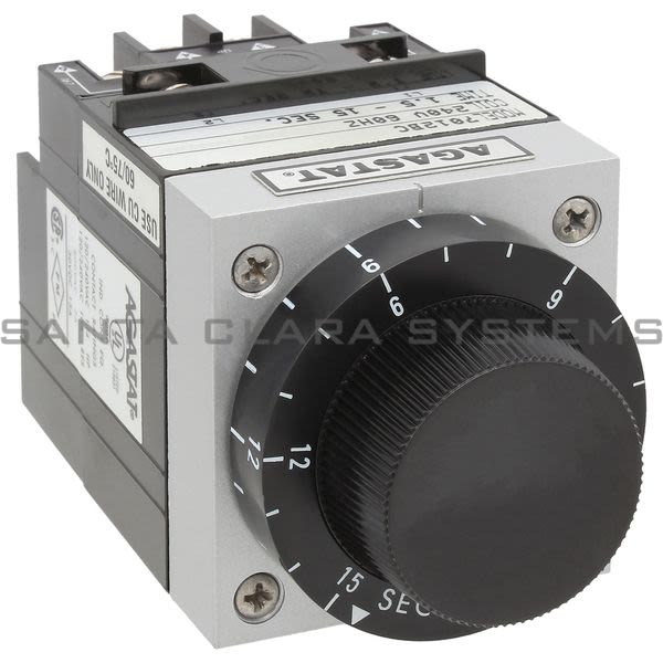 Agastat 7012BC Time Delay Relay 1.5-15 Sec DPDT 10A | Tyco Product Image