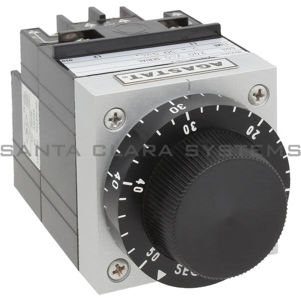 Agastat 7012BD Time Delay Relay DPDT 10A 5-50 Sec | Tyco Product Image