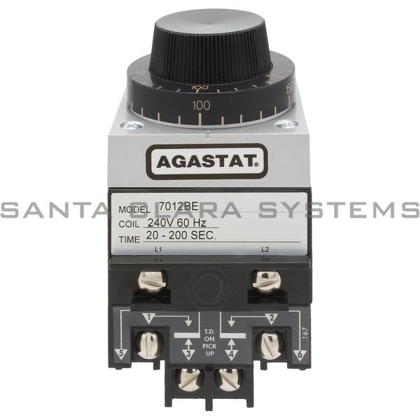 Agastat 7012BE  Time Delay Relay DPDT 20-20 Sec | Tyco Product Image