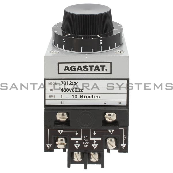 Agastat 7012CF  Time Delay Relay DPDT 1-10 Min | Tyco Product Image