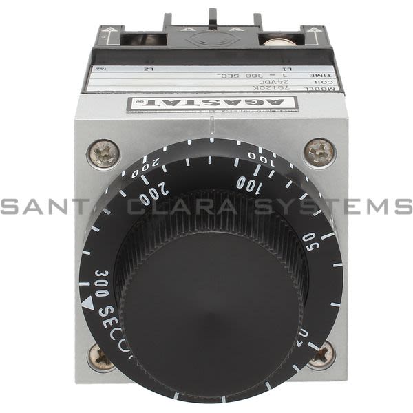 Agastat 7012OK  Timing Relay 1-300 Sec. DPDT | Tyco Product Image