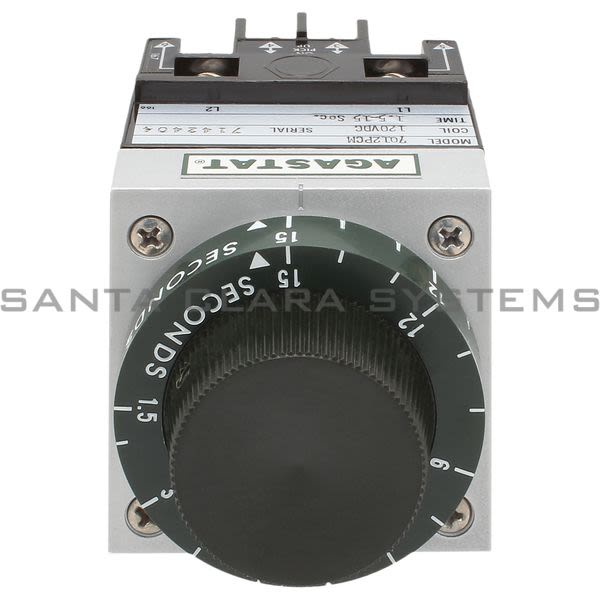 Agastat 7012PCM Timing Relay 1.5 - 15 sec Product Image