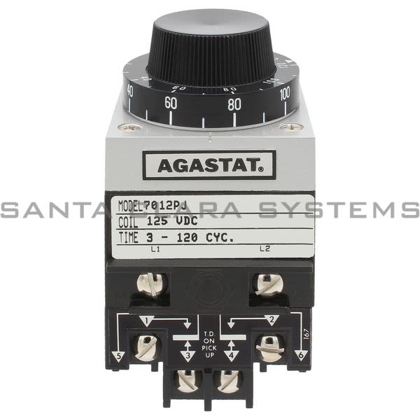 Agastat 7012PJ Time Delay Relay DPDT | Tyco Product Image