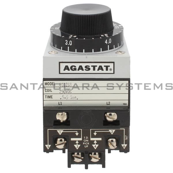 Agastat 7012SB Time Delay Relay Electropneumatic 0.5-5 Sec | Tyco Product Image