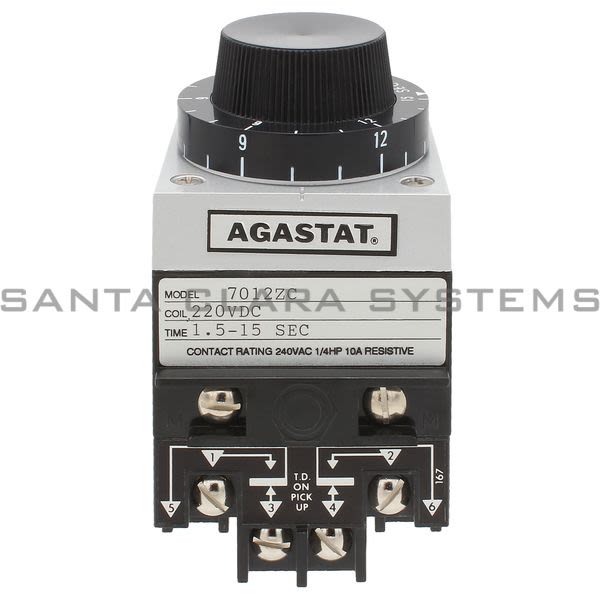 Agastat 7012ZC Timing Relay | 7-1472973-3 Product Image