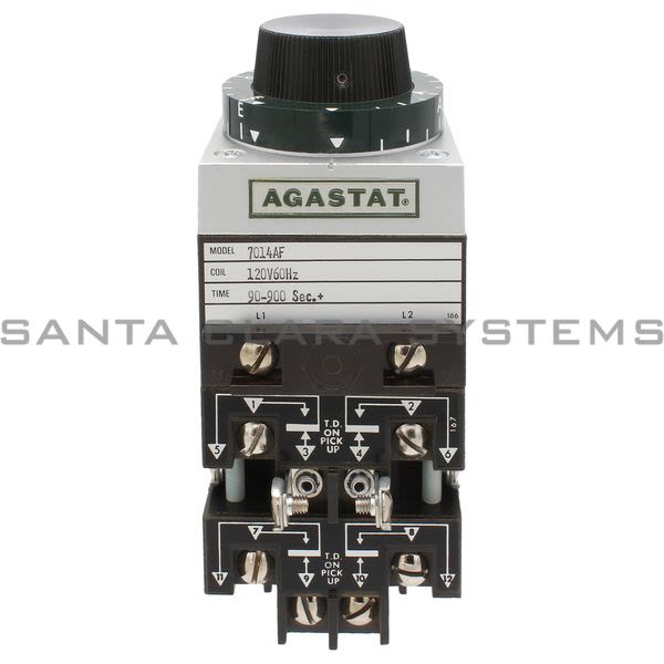 Agastat 7014AF Timing Relay On Delay 4PDT Product Image