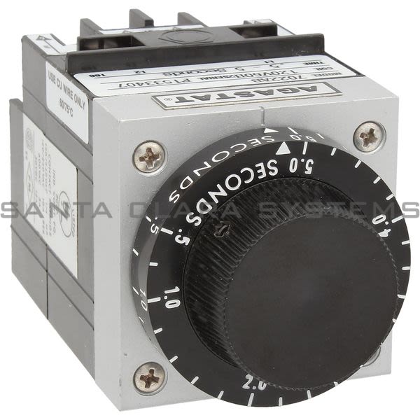 Agastat 7022AB Time Delay Relay DPDT 5-Sec | 7022-AB Product Image
