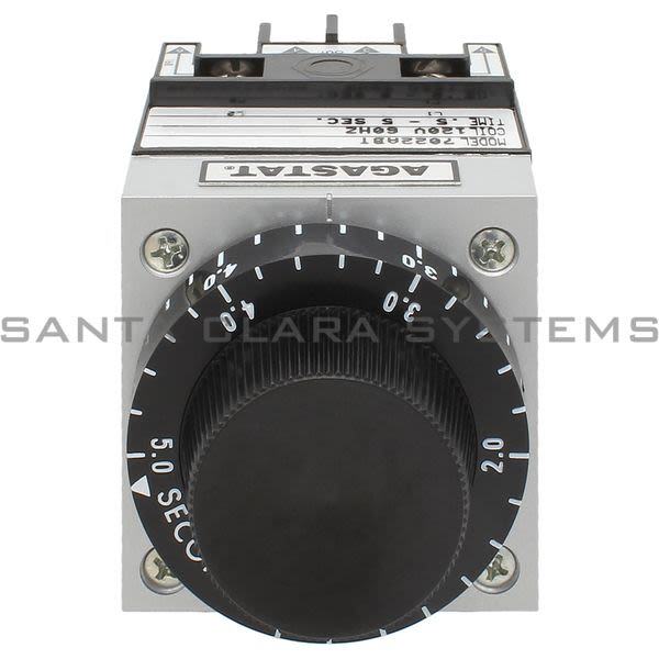 Agastat 7022ABT Timing Relay .5-5 Sec 10A Product Image