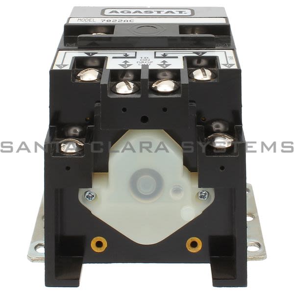 Agastat 7022AC Time Delay Relay DPDT 15-Sec | Tyco Product Image