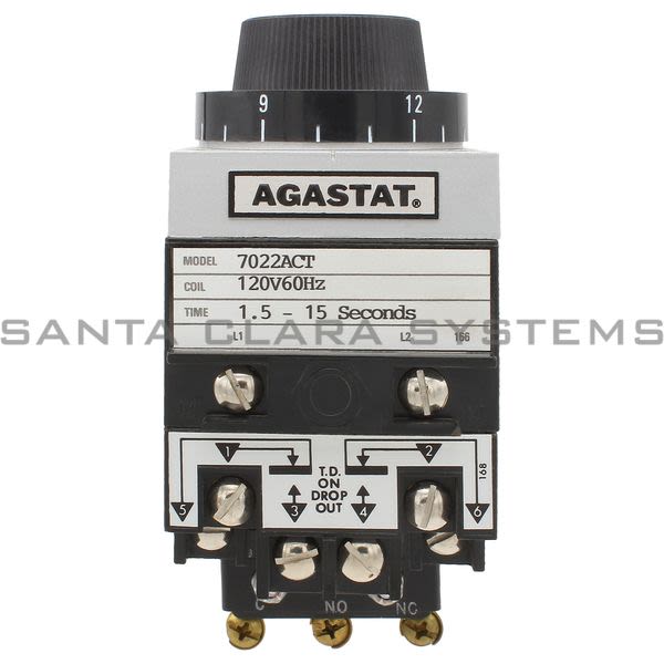 Agastat 7022ACT Time Delay Relay Product Image