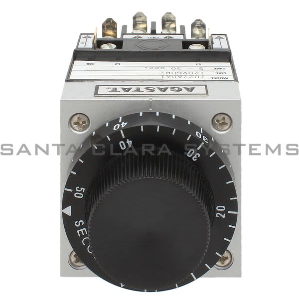 Agastat 7022ADA1 Relay Time Delay 120-VAC 50Sec | Tyco Product Image