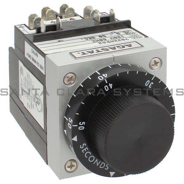 Agastat 7022ADA2 Timing Relay DPDT 5-50 Sec Product Image