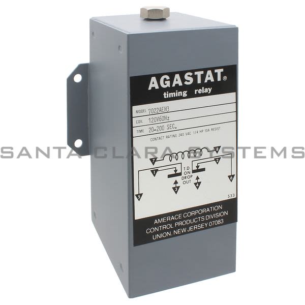 Agastat 7022AEH3 Time Delay Relay | Tyco Product Image
