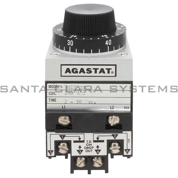Agastat 7022BD Time Delay Relay | Tyco Product Image