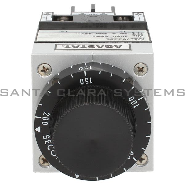 Agastat 7022BE Timing Relay DPDT 10-AMP | Tyco Product Image