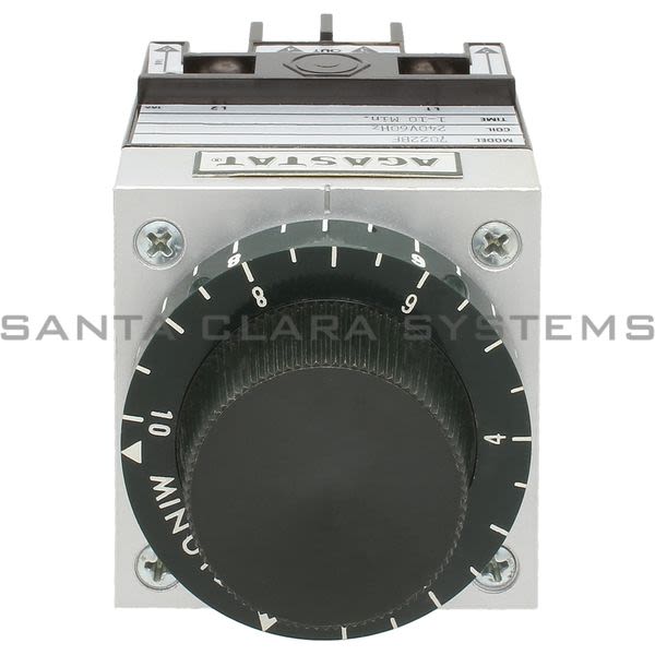 Agastat 7022BF Timing Relay DPDT 1-10 Min | Tyco 7022-BF Product Image