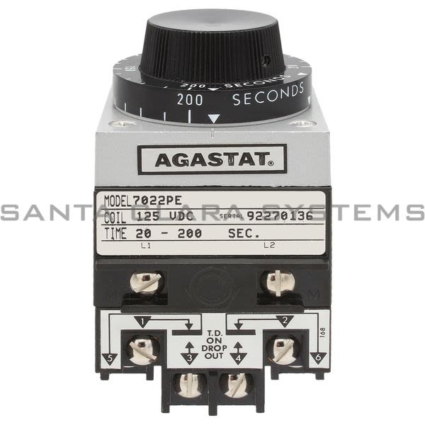 Agastat 7022PE Timing Relay | 2-1423164-6 Product Image