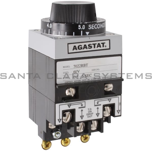 Agastat 7022RBT Timing Delay Relay | 8-1437457 Product Image