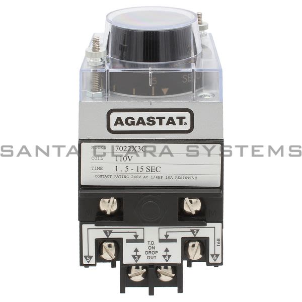 Agastat 7022X3C Timing Relay | Tyco Product Image