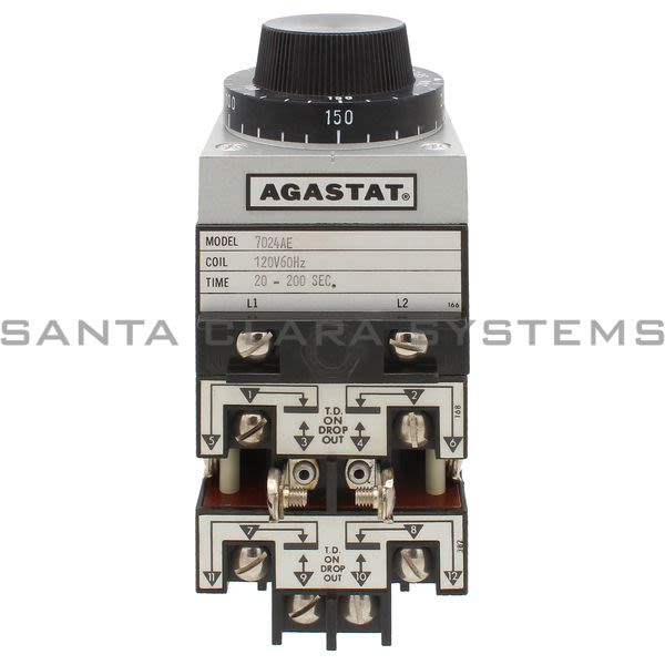 Agastat 7024AE Timing Relay Model Product Image