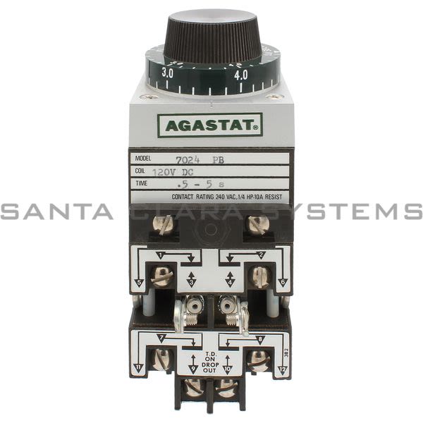 Agastat 7024PB Time Delay Relay | Tyco Product Image