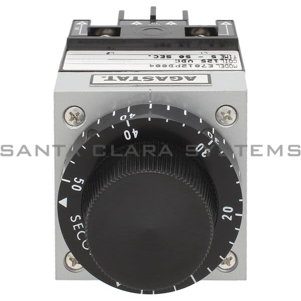 Agastat E7012PD004 Timer 5-50 Seconds 125-VDC | Tyco Product Image