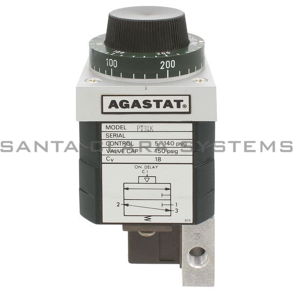 Agastat PT31K Timer Pneumatic Vertical Surface MT Product Image