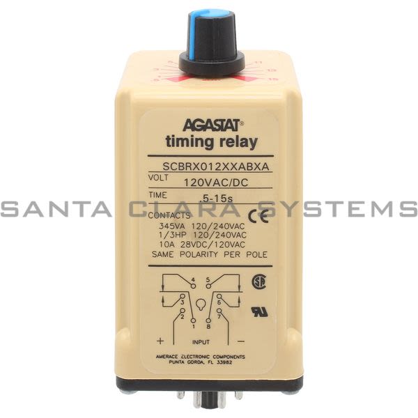 Agastat SCBRX012XXABXA  Timer 0.5-15 Sec Product Image